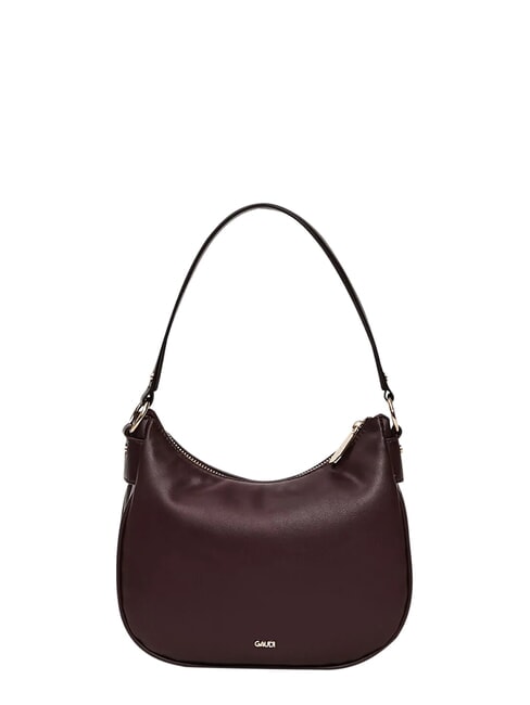 NEW DIAZ LEATHER Mini-Hobo-Tasche, Schultertasche Wein - Damentaschen