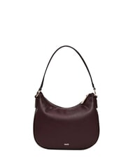 GAUD&Igrave; NEW DIAZ LEATHER Mini-Hobo-Tasche, Schultertasche Wein - Damentaschen - 2
