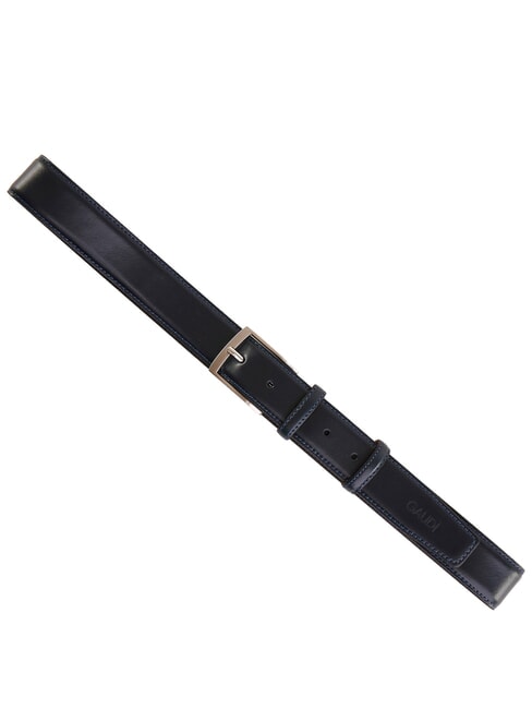 TEXAS Gebogener G&uuml;rtel mit Ziern&auml;hten Blau - G&uuml;rtel