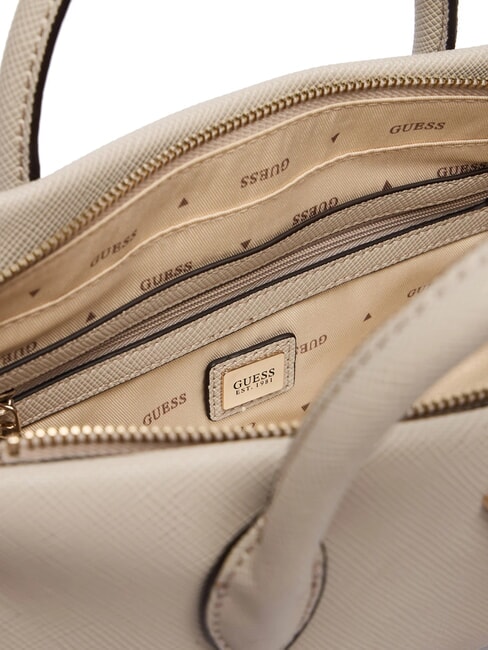 NOELLE 2 Handtasche mit Schulterriemen Taupe - Damentaschen