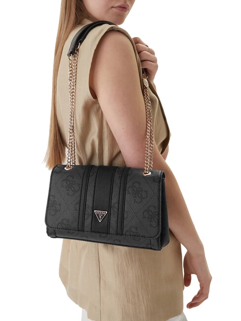 NOELLE 2 Schultertasche / Umh&auml;ngetasche Kohle - Damentaschen