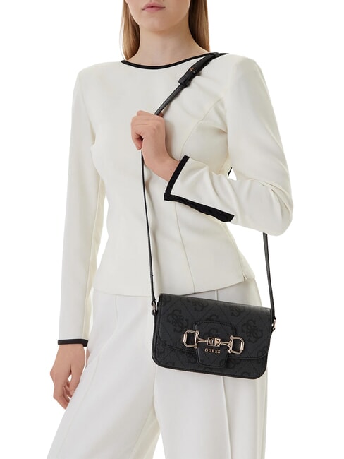 JANIE LOGO Mini-Schultertasche Kohle - Damentaschen