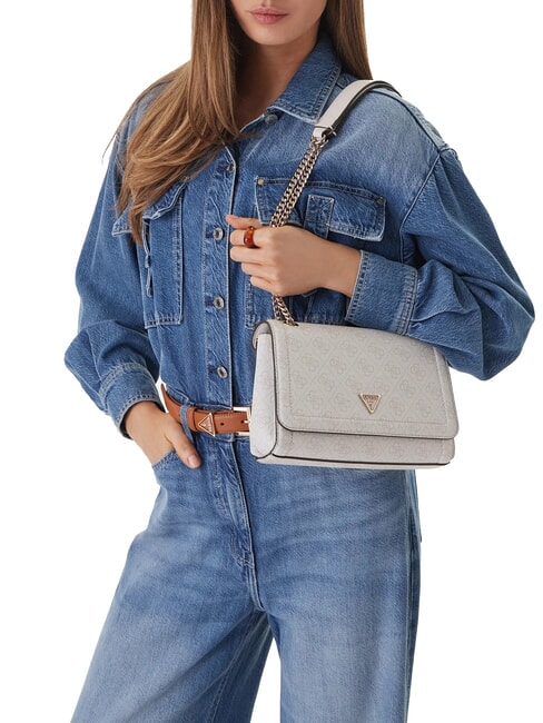 NOELLE 2 Wandelbare Tasche mit Klappe Knochenlogo - Damentaschen