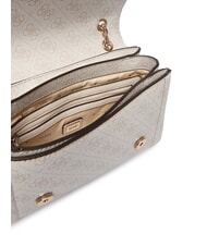 GUESS NOELLE 2 Wandelbare Tasche mit Klappe Knochenlogo - Damentaschen - 5