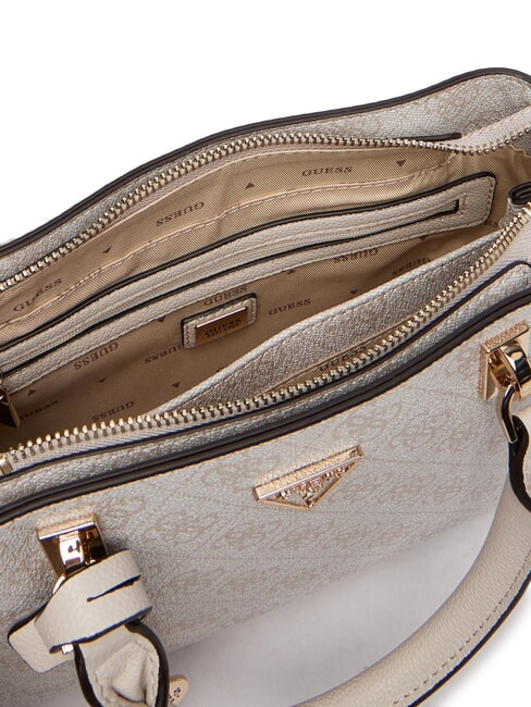 NOELLE 2 Handtasche mit Schulterriemen Knochenlogo - Damentaschen