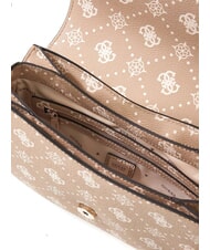 GUESS EMELIE LOGO Umh&auml;ngetasche Keks-Logo - Damentaschen - 3