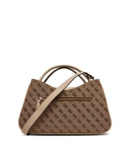 GUESS EMELIE LOGO2 Handtasche mit Schulterriemen MILCH-LOGO - Damentaschen - 3