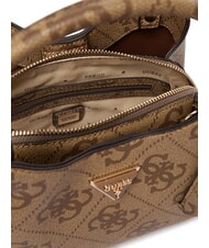 GUESS MERIDIAN 2 Handtasche mit Schulterriemen MILCH-LOGO - Damentaschen - 4