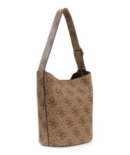 GUESS MERIDIAN 2 Schultertasche mit Beutel, mit Clutch-Tasche MILCH-LOGO - Damentaschen - 2