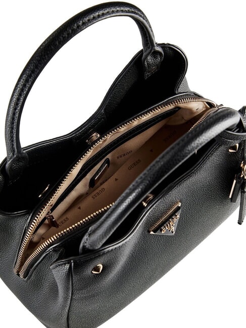 MERIDIAN 2 Handtasche mit abnehmbarem Schulterriemen SCHWARZ - Damentaschen