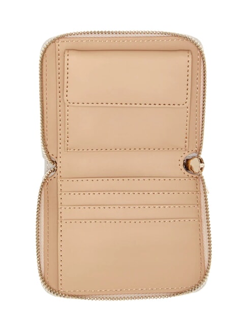 LAUREL 2  Kleine Geldb&ouml;rse mit Rundum-Rei&szlig;verschluss Taupe - Brieftaschen Damen