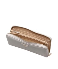 GUESS LAUREL 2 Gro&szlig;e Geldb&ouml;rse mit Rundum-Rei&szlig;verschluss und Handgelenksschlaufe Elfenbein - Brieftaschen Damen - 2