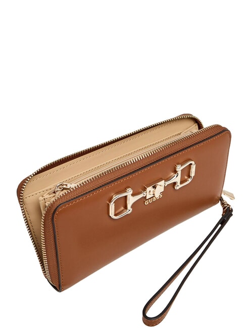 JANIE Rei&szlig;verschluss-Geldb&ouml;rse COGNAC - Brieftaschen Damen