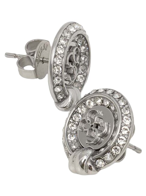 KNOT YOU Silberne Ohrringe, 4G-Anh&auml;nger SILBER - Ohrringe