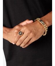 GUESS SOUTH ALAMEDA Armband aus Gelbgold/Schwarz Gelbgold/Schwarz - Armb&auml;nder - 3