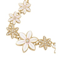 GUESS WHITE LOTUS Armband mit Lotusmotiv und mehreren Anh&auml;ngern Gold - Armb&auml;nder - 4