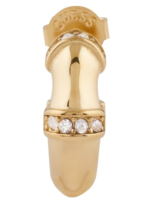 BAMBOO Ohrringe aus Gelbgold, Creolen-Modell gelbes Gold - Ohrringe