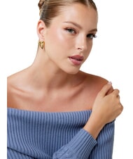 GUESS BERBERA Ohrringe aus Gelbgold, Herzform gelbes Gold - Ohrringe - 2