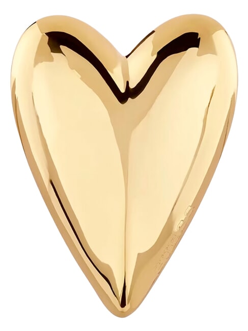 BERBERA Ohrringe aus Gelbgold, Herzform gelbes Gold - Ohrringe