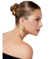 GUESS BERBERA Ohrringe, superleichtes, abgerundetes Modell gelbes Gold - Ohrringe - 2