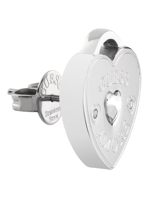 AMORE Silberne Ohrringe, Herzanh&auml;nger SILBER - Ohrringe
