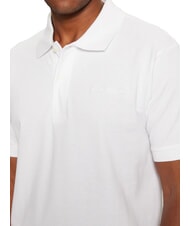 GUESS JEANS EMBRO LOGO Poloshirt aus Baumwolle purwei&szlig; - Herren-Polo-Shirts/Herren-Polo-Shirt/Herrenpoloshirt/Herrenpoloshirts - 3