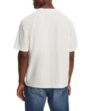 GUESS JEANS MINI TRIANGLE Baumwoll-T-Shirt purwei&szlig; - Herren-T-Shirts - 2