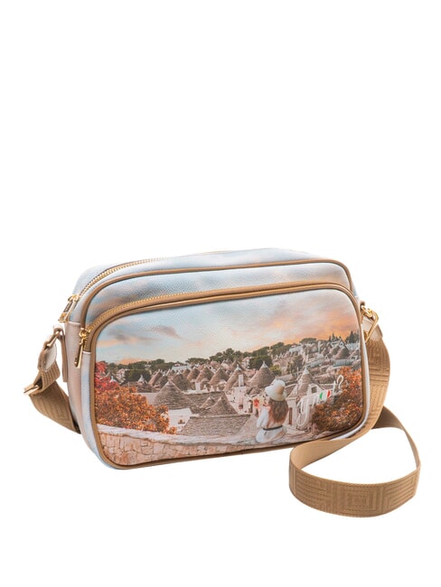 YESBAG Reporter-Schultertasche romantische Trulli - Damentaschen