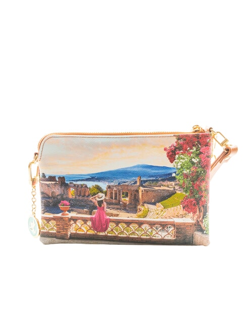 YESBAG Kleine Clutch mit Schulterriemen Sommer in Taormina - Damentaschen