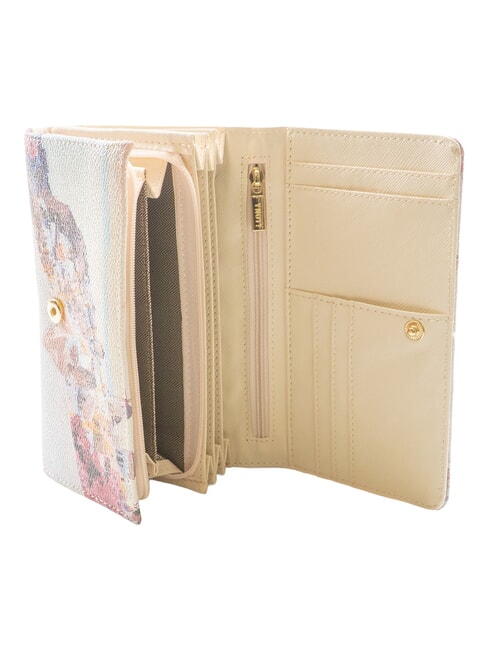 YESBAG Mittelgro&szlig;e Geldb&ouml;rse mit Klappe Sonnenuntergang in Griechenland - Brieftaschen Damen