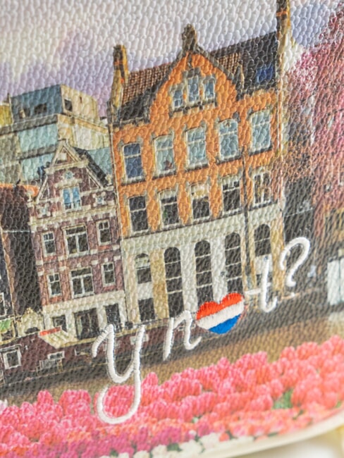 YESBAG Kameratasche mit Fach Tulpen - Damentaschen