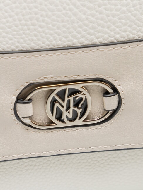 CINDY Schultertasche mit Klappe Wei&szlig; - Damentaschen