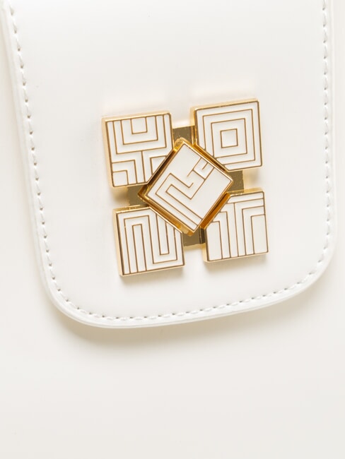 LUCY Mittelgro&szlig;e Schultertasche Wei&szlig; - Damentaschen