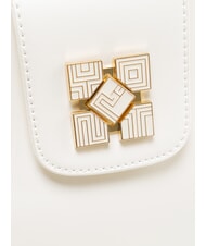 YNOT LUCY Mittelgro&szlig;e Schultertasche Wei&szlig; - Damentaschen - 3