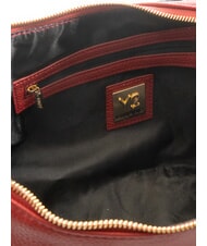 YNOT RACHEL Gro&szlig;e halbmondf&ouml;rmige Tasche mit Schultergurt Kirsche - Damentaschen - 5