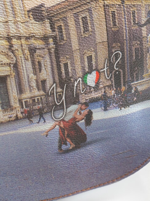 YESBAG Umh&auml;ngetasche mit &Uuml;berschlag Catania-Kathedrale - Damentaschen