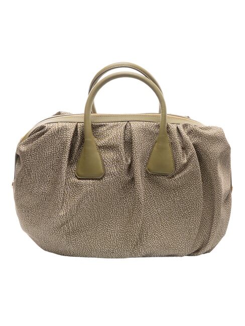 VIS-A-VIS Maxi-Handtasche mit Schulterriemen Olive - Damentaschen