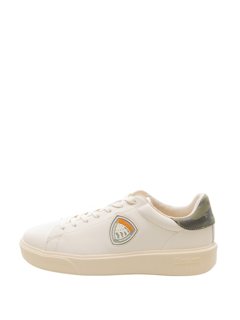 BUCK Turnschuhe wei&szlig;/milit&auml;risch - Herrenschuhe
