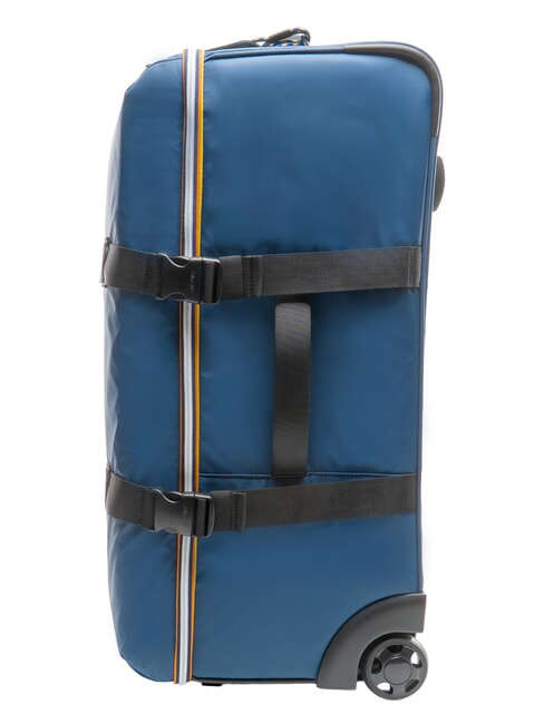 BLOSSAC  Mittelgro&szlig;er wasserdichter Trolley blaues Abzeichen-schwarz - Halbharte Trolleys