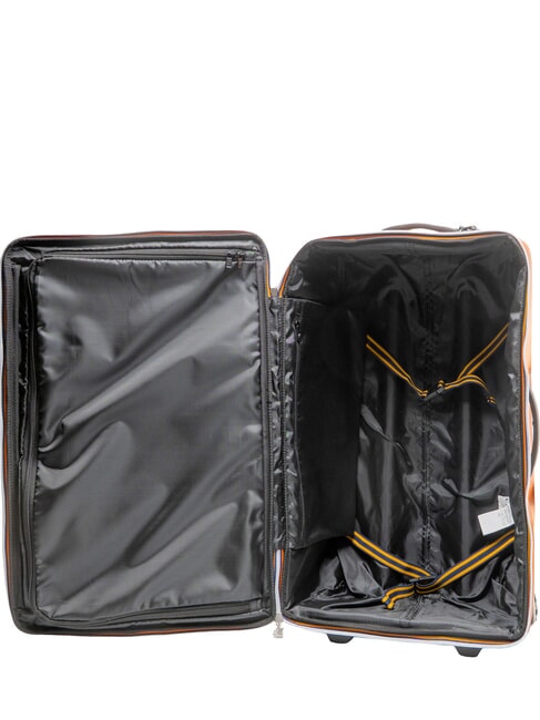 BLOSSAC  Mittelgro&szlig;er wasserdichter Trolley orange br&auml;unlich-schwarz - Halbharte Trolleys