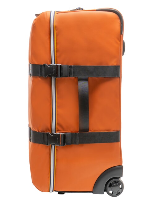 BLOSSAC  Mittelgro&szlig;er wasserdichter Trolley orange br&auml;unlich-schwarz - Halbharte Trolleys