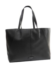 GIANNI CHIARINI MAYA Leder-Einkaufstasche Schwarz - Damentaschen - 2