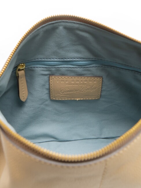 LETIZIA Schultertasche, Leder Butter abb. Gold - Damentaschen