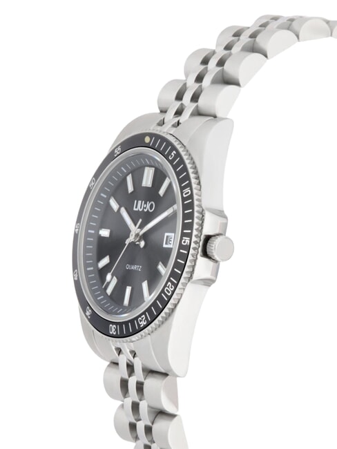 COMPANY LADY 3-Zeiger-Uhr mit Seiko VJ12-Uhrwerk Silber - Uhren