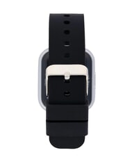 LIUJO VOICE MINI Uhr, Smartwatch mit Silikon- und Stahlgeh&auml;use Silber - Uhren - 3