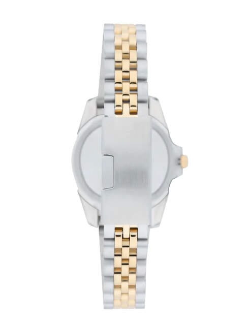 COMPANY LADY Seiko Uhrwerk VJ12 Silber/Gold - Uhren