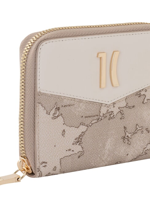 RITUAL GEO SAFARI Kleine Geldb&ouml;rse mit Rei&szlig;verschluss Bast - Brieftaschen Damen