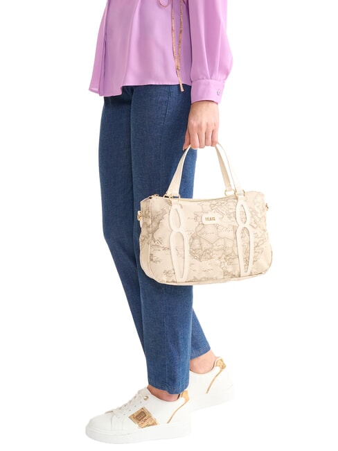 SOFT PETALS Handtasche mit Schulterriemen Bast - Damentaschen