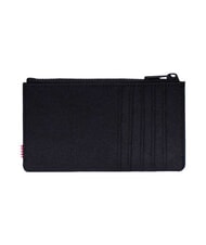 HERSCHEL OSCAR Flaches Kartenetui mit M&uuml;nzfach Schwarzton - Brieftaschen Damen - 2
