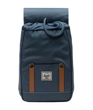 HERSCHEL RETREAT MINI Rucksack blaue Fata Morgana/wei&szlig;er Stich - Rucks&auml;cke f&uuml;r Schule &amp; Freizeit - 4
